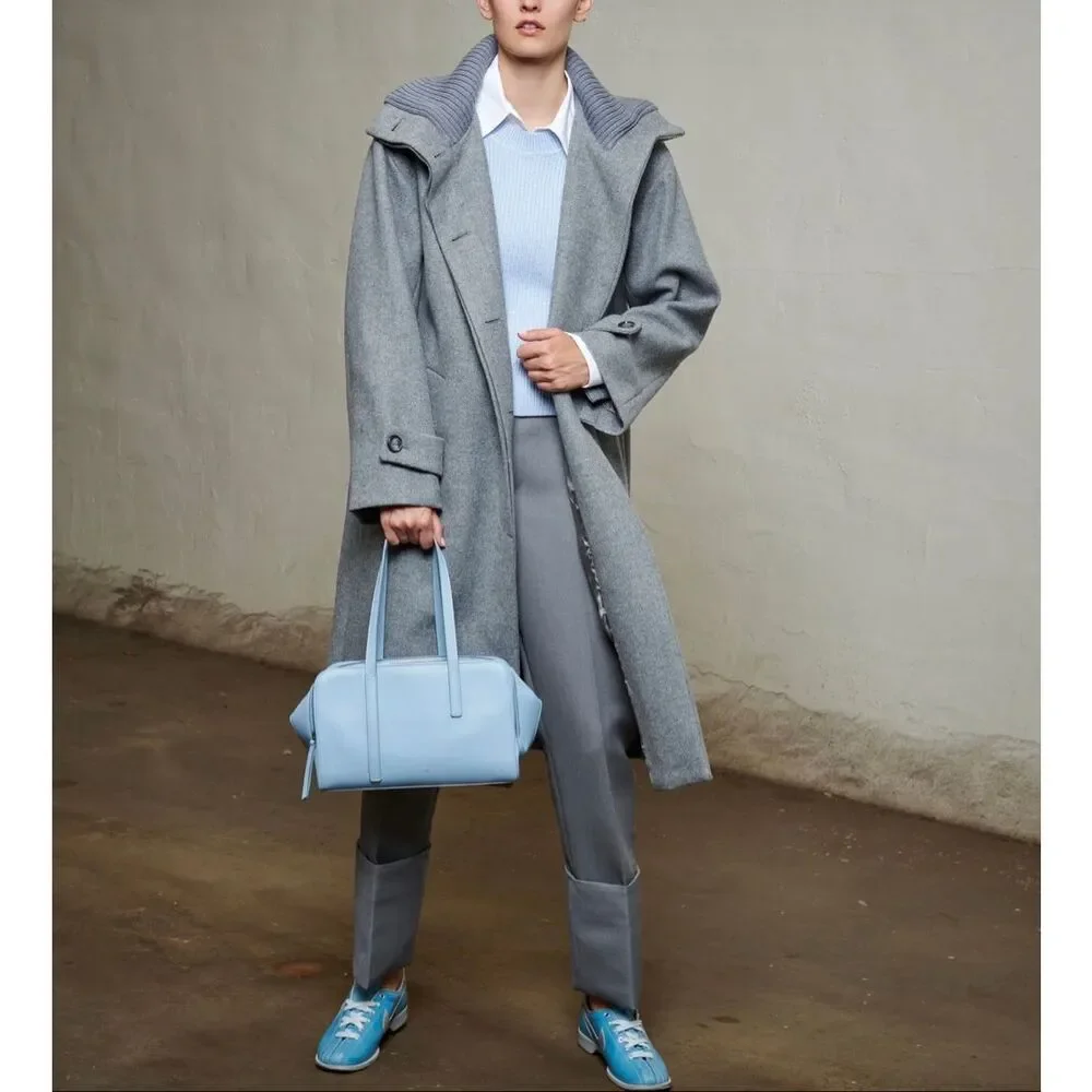WE-AR4 THE ACCORDION Bag in Pale Blue NWT
